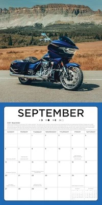 2026 Calendar Harley-Davidson Motorcycles 12" Bagger Chopper Biker HOLIDAY SALE
