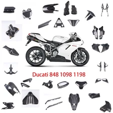 FT 100% Real 3K Twill Carbon Fiber Pieces for Ducati 848 1098 1198