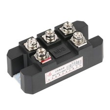 High Power 100A 1600V Three Phase Diode Bridge Rectifier MDS100A Black Three ...