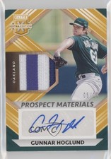 2022 Panini Elite Extra Edition Gold 5/10 Gunnar Hoglund #PMS-GH Auto 0c2