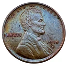 US 1915 S Lincoln Wheat Back Penny Choice AU - BU Key Date Early San Francisco