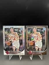 2026 MATAS BUZELIS Lot Bowman Chrome Speckle Refractor /299 BCV-73 Chicago Bulls