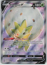 Eldegoss V Full Art 176/192 Rebel Clash Ultra Rare Holo