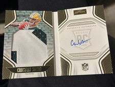 2022 Christian Watson RPA /99 Panini Playbook On Card Auto Packers