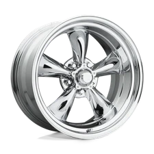 18x8 American Racing VN615 TORQ THRUST II 1 PC Chrome Wheel 5x4.75 (0mm)