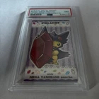 PSA 9 - Mega Sableye Poncho-Wearing Pikachu Business Card Pokemon Japanese 2016