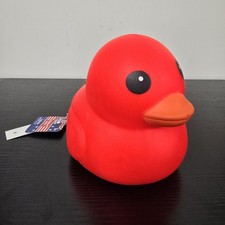 Sunny Days Squeeezy Jumbo Red Duck Fidget Stress Toy - New