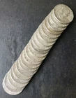 Lot of 20 50c Franklin Silver Half Dollars