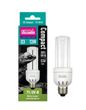 7 UVB Compact Bulb 13W Reptile Terrarium Vivarium UV Light Free Ship US