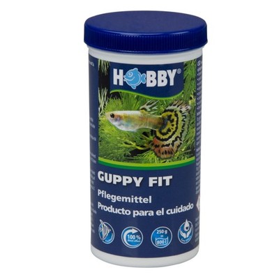 Hobby Guppy Fit 250 g Wasseraufbereiter Krankheit Guppies Aquarium Platys Mollys