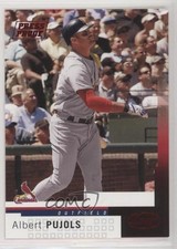 2004 Leaf Press Proof Red Albert Pujols #182 04br