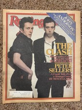 THE CLASH/JOE STRUMMER 1980 ROLLING STONE MAGAZINE&mdash;COMPLETE&mdash;Mick Jones