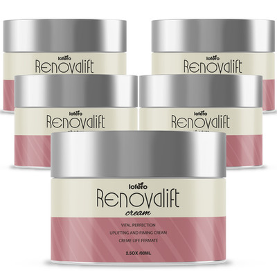 Renovalift Cream Advanced Anti-Wrinkle Skin Moisturizer, Renova Lift (5 Pack)