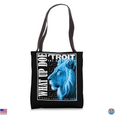 Motor City 313 What Up Doe Sports Culture Tote Bag - Stylish  Durable Accessory