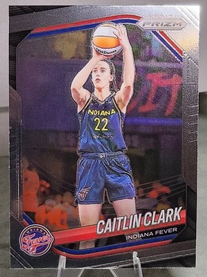 Caitlin Clark - 2 Card Lot - 2025 WNBA Prizm #22 / Donruss #47 - Indiana Fever