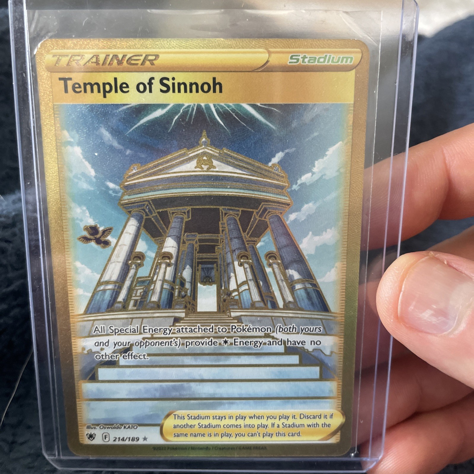 Temple of Sinnoh - 214/189 - Secret Rare - Astral Radiance - Pokemon - NM/M
