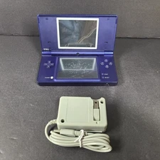 Nintendo DSi TWL-001 Blue Handheld Gaming System Console - No stylus