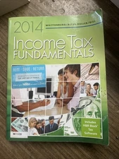 Income Tax Fundamentals 2014 with H&R Block at Home CD-ROM Paperb
