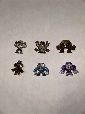 Million Warriors Lot Of 6 Includes Super Rare Inner Heat