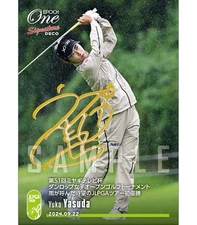 EPOCH-ONE 2024 Signature DECO Yuka Yasuda Gold Card New C⑦