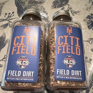 New York Mets Field Dirt NLCS Game 2 10/18/15 MLB Authenticated Baseball