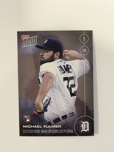 2016 Topps Now 130 Michael Fulmer