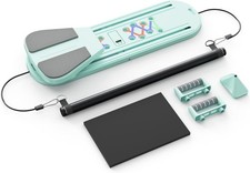Pilates Board Multifunctional Fitness Trainer Home Gym Exercise Board w/ Resista