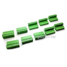 10Set 2EDG 8P Plug-in Screw Terminal Block Connector 5.08mm Right Angle
