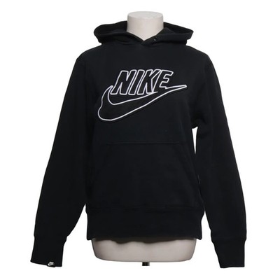 Nike Sportswear, Kapuzenpullover, Größe: S, Schwarz, Baumwolle, Einfarbig #RrG