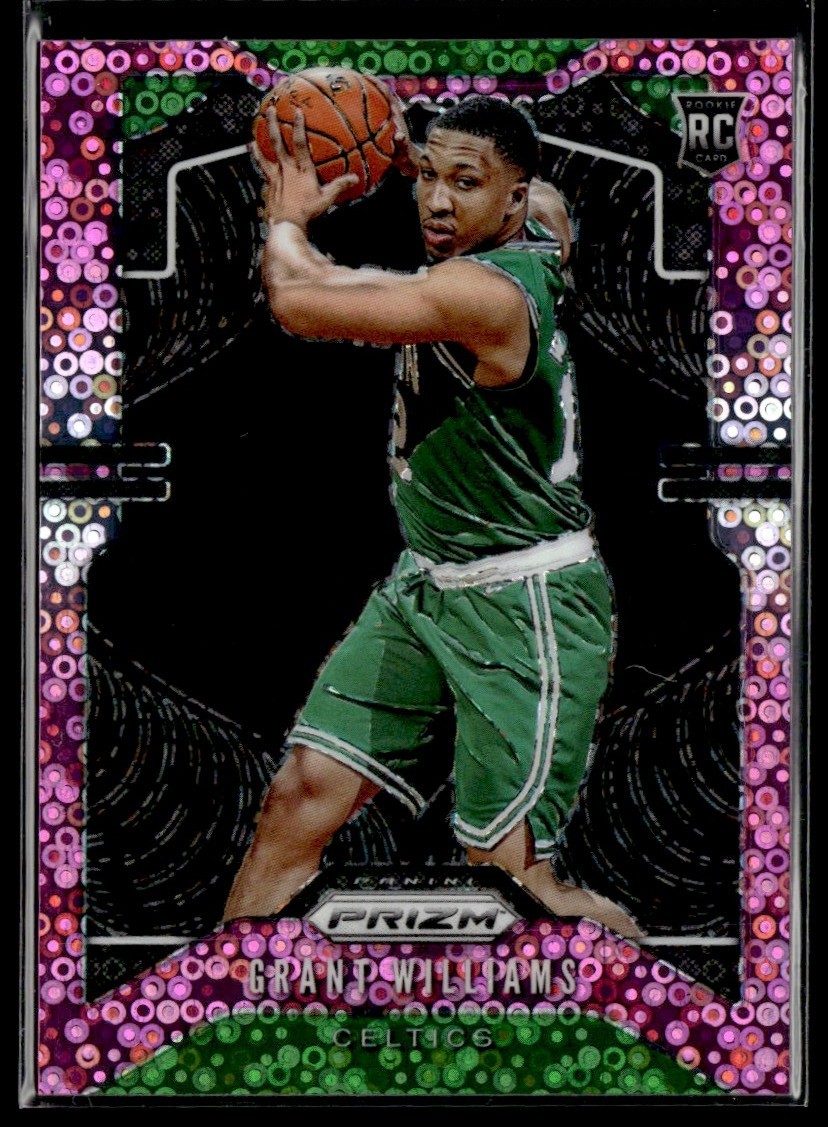 2019-20 Panini Prizm Pink Fast Break Grant Williams RC /50 Boston Celtics #267