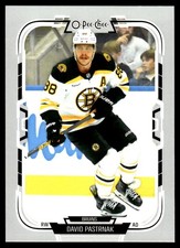 2025-26 O-Pee-Chee #56 David Pastrnak Boston Bruins Hockey Card