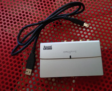 Sound Blaster By Creative Model SB2070 External Sound Card With Cable