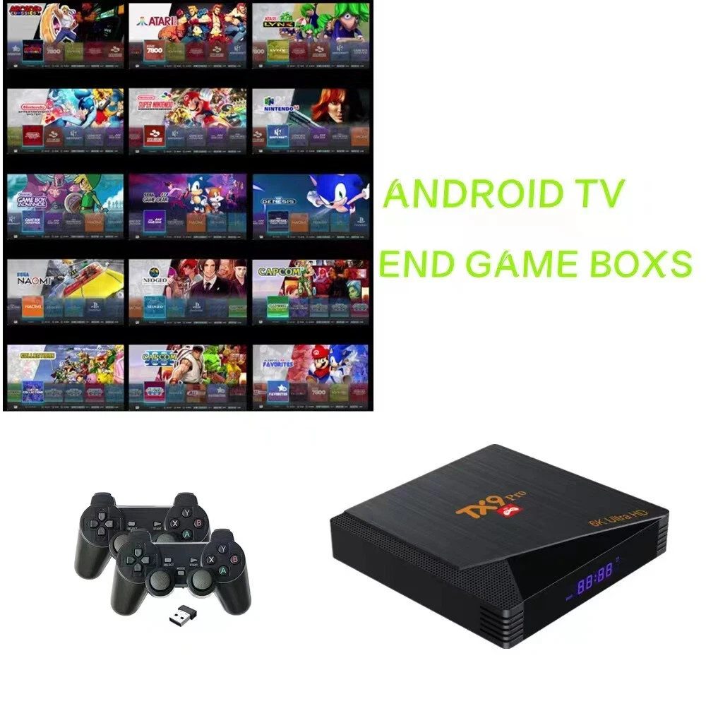 SMART TV BOX 8K HD WIFI GAME BOX 8GB RAM...