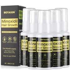 Men's 5 Minoxidil Hair Growth Spray for Thinning Hair Regrowth and Fuller Hair