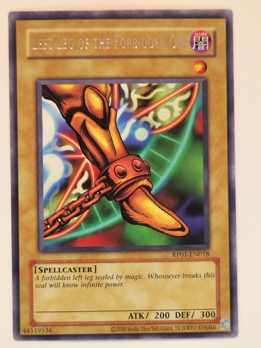Left Leg of the Forbidden One RP01-EN018 YuGiOh Retro Pack 2024 card