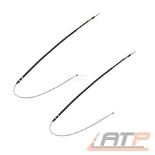 2x HANDBREMSSEIL LINKS + RECHTS HINTEN FÜR SEAT TOLEDO 3 5P BJ 06-09