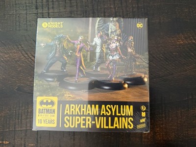 **Arkham Asylum Super-Villains Joker - Batman Miniature Game -DC Knight Models**