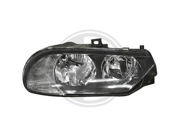 Upgrade-Scheinwerfer Rechts Klarglas/Schwarz FüR Alfa 156 1997-2003-image