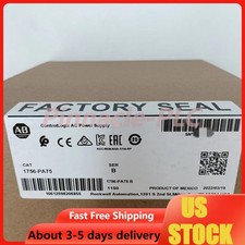 NEW- Allen-Bradley 1756-PA75 SER B PLC ControlLogix AC Power Supply 1756PA75 USA