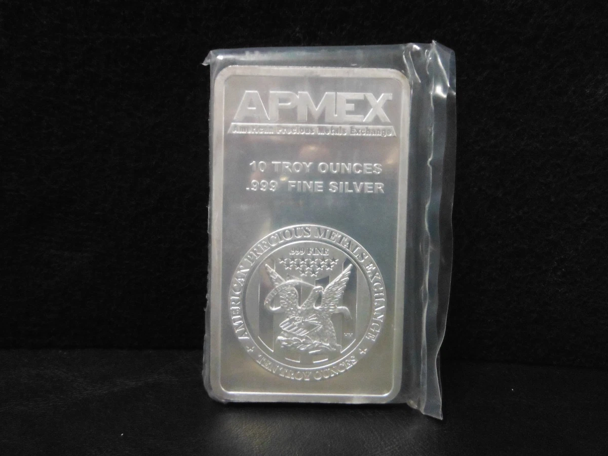 APMEX 10 oz Silver Bullion Bars & Rounds for sale | eBay