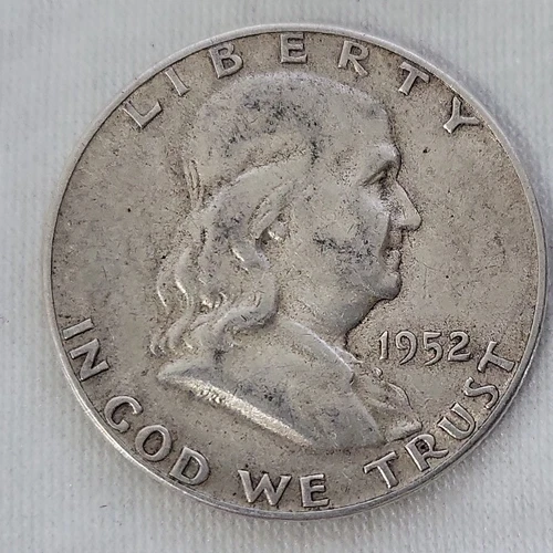 1952 S Franklin Half Dollar in XF Condition