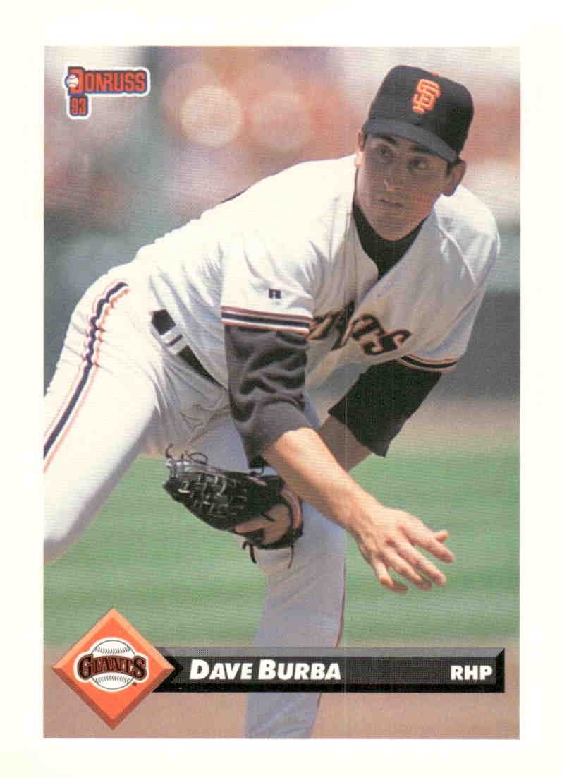 1993 Donruss #128 Dave Burba
