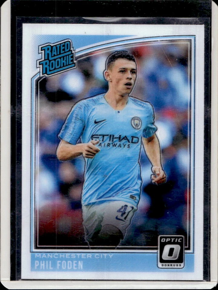 2018 Donruss Phil Foden Optic Rated Rookie #179