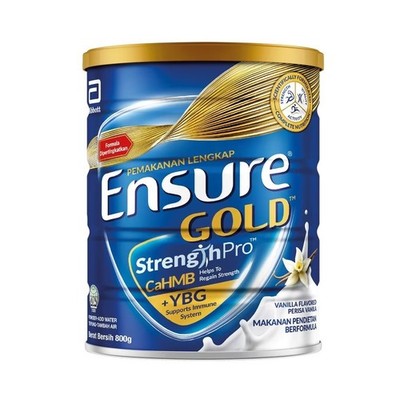Abbott EnsureGold Vanilla Flavored Complete Nutrition Protein Milchpulver 800g