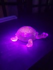 Blue Vaseline Glass Turtle Nice Glow — photo 6