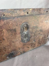 WW2. German telephone box. WWII.