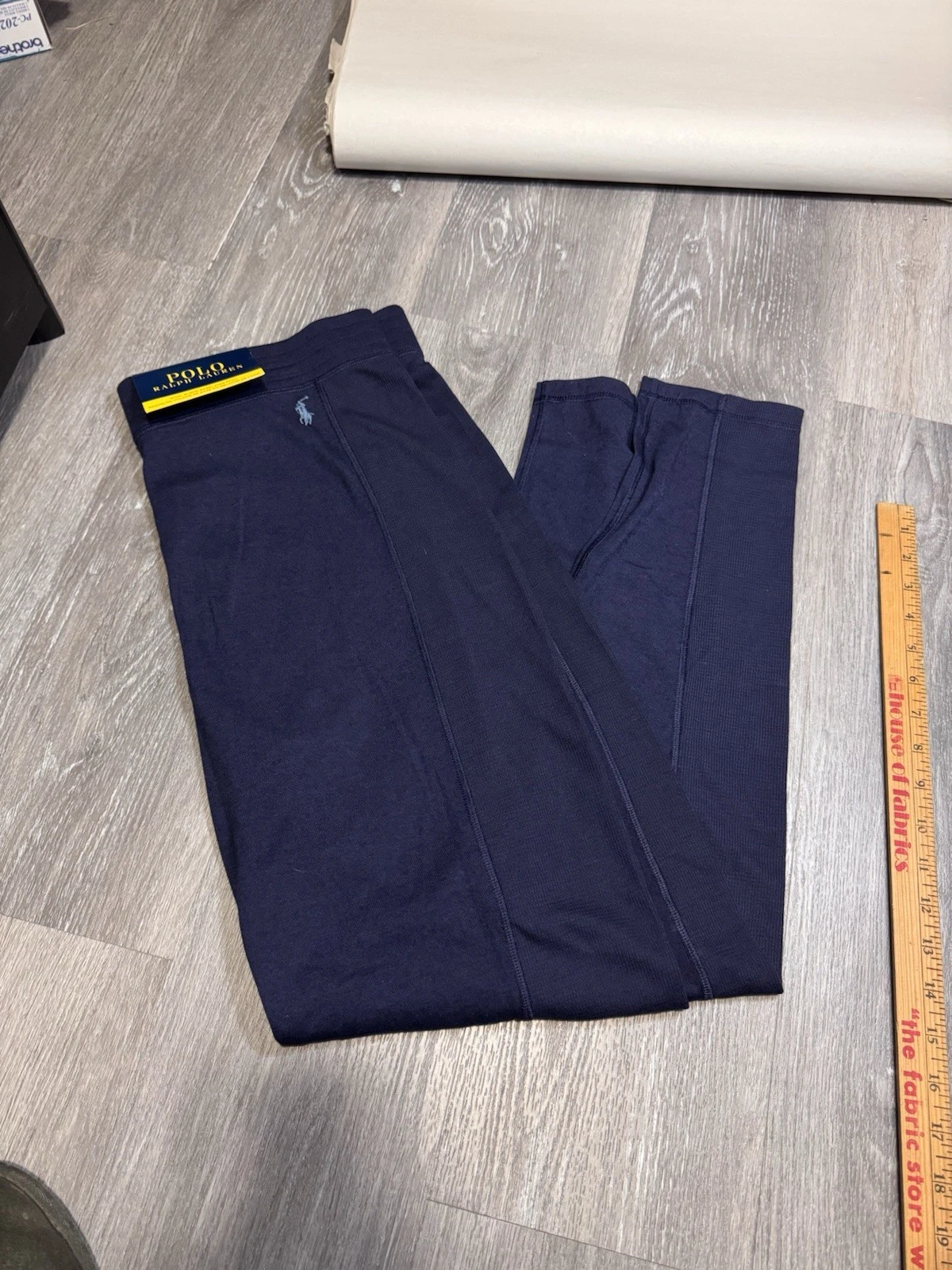 Polo Ralph Lauren LJTW1R Wool Blend Base Layer Pant with Side Panels Sz XL