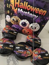 Halloween squishys,Halloween Mystery Blind Box Squishy Toys, Pumpkin Ghost Eyeba