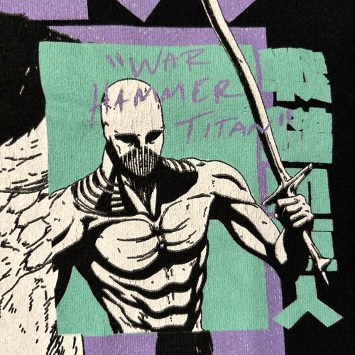 Anime Attack on Titan Shirt Adult Medium Black Graphic Beast - Picture 4 of 8