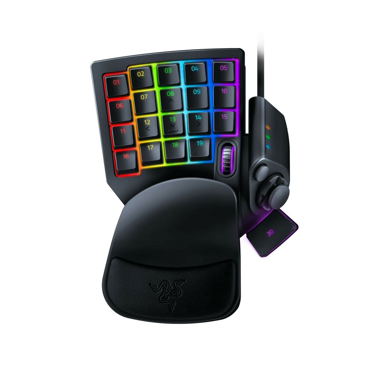 Razer Tartarus Pro Gaming Keypad: Analog-Optical Key Switches - 32 